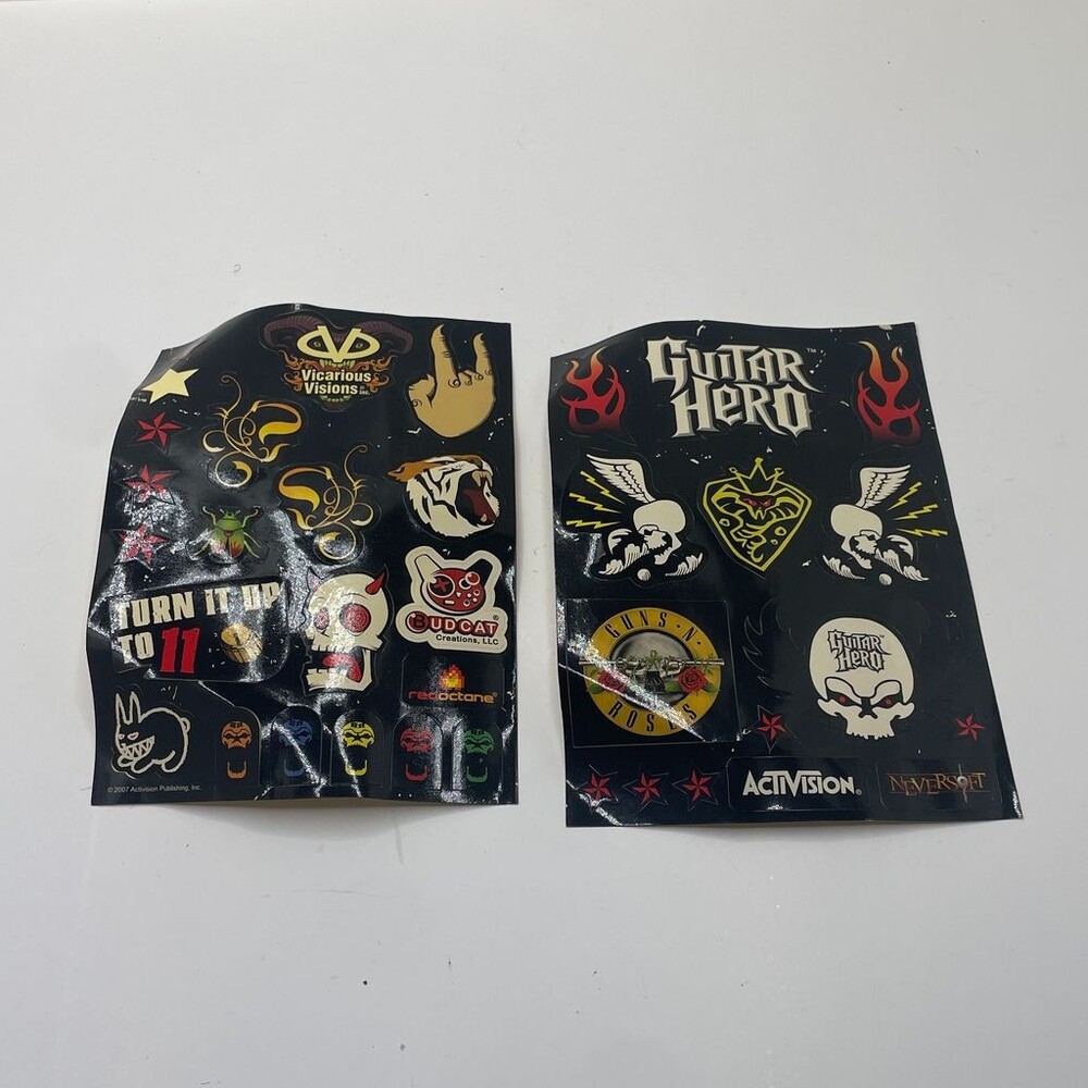 OEM Black Guitar Hero III PS2 Guns N Roses RedOctane Activision Controller